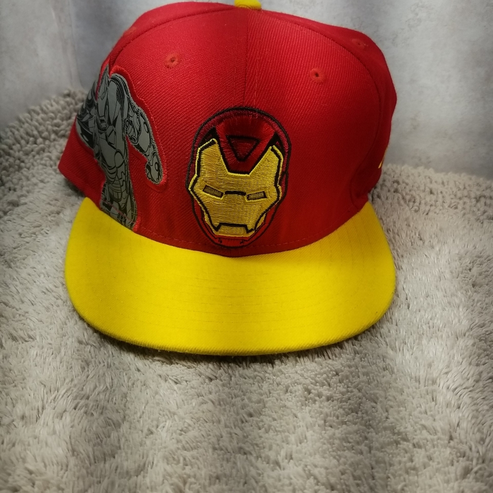 Marvel  comics  Iron  Man New Era hat 7 5/8